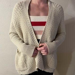 cozy cardigan!